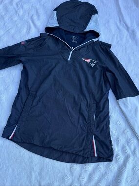Nike NFL New England Patriots Windbreaker Pullover Jacket Size L